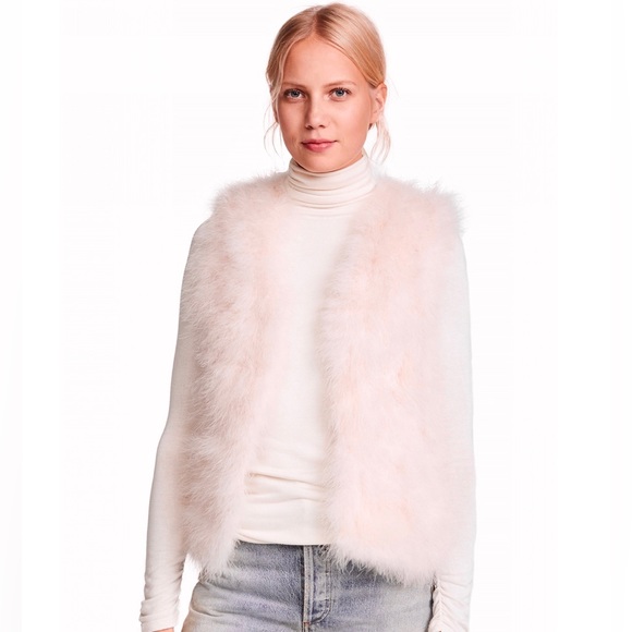 Club Monaco Violet Feather Vest NWT - Picture 1 of 6